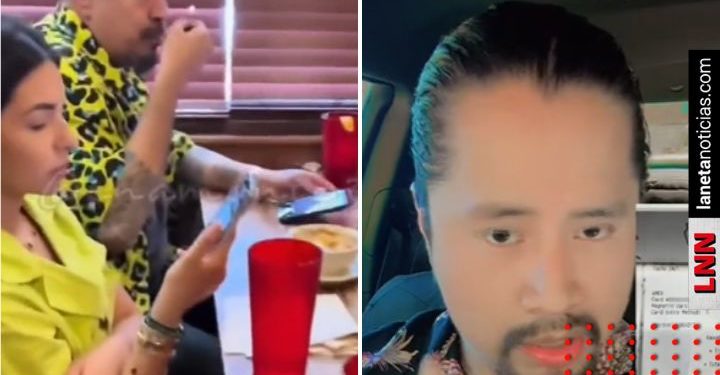 Mesero exhibe propina de Ángela Aguilar; lo despiden (VIDEO)