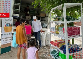 Diconsa Veracruz apoya a cientos de familias martinenses