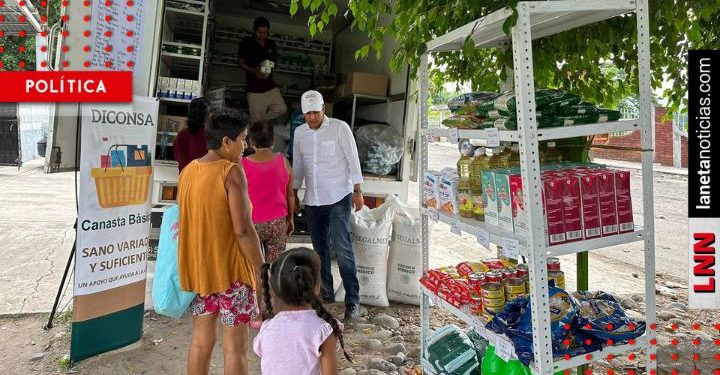 Diconsa Veracruz apoya a cientos de familias martinenses