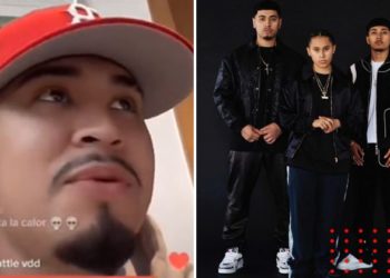 Hermano de Yahritza responde con agresivos mensajes a haters