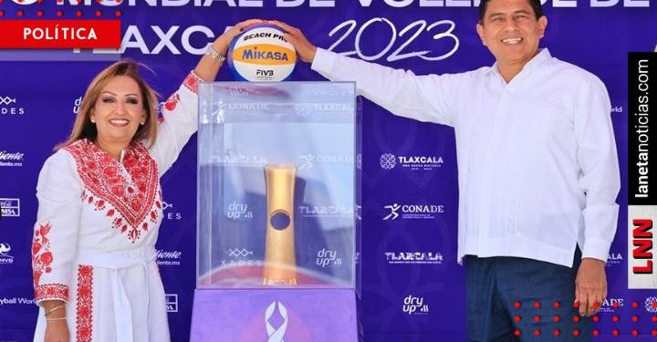 Lorena Cuéllar lleva a Oaxaca gira de Mundial de Voleibol