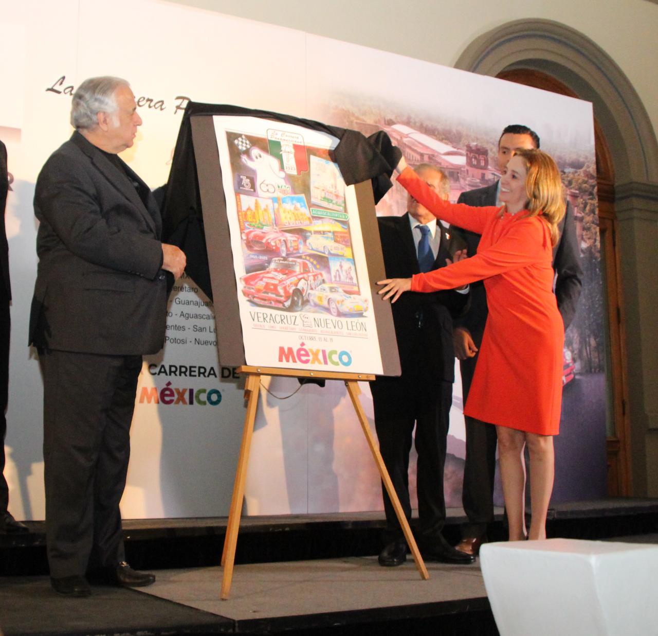 Miguel Torruco anuncia edición 36 de Carrera Panamericana