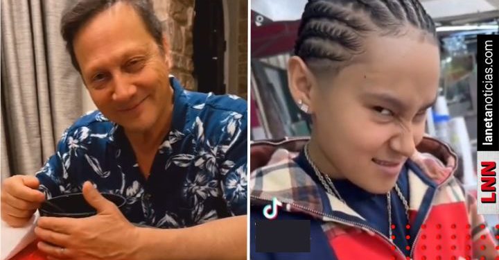 Cachetada con guante blanco de Rob Schneider para Yahritza