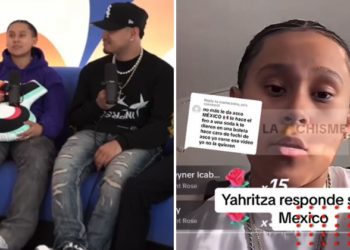 Yahritza dice que le encanta México y desata reacciones
