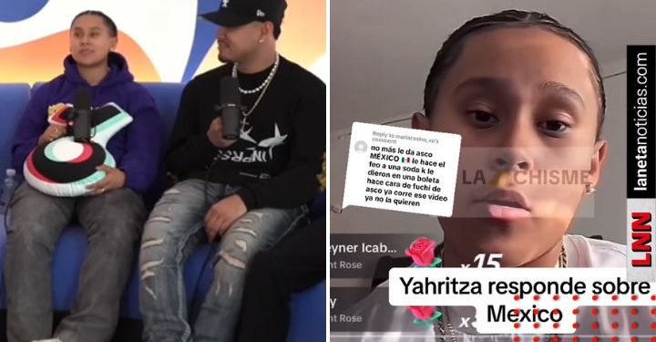 Yahritza dice que le encanta México y desata reacciones