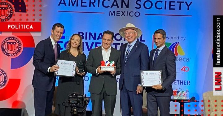 El embajador Ken Salazar resaltó el papel que juega la iniciativa privada en la generación de empleos e impulso al intercambio académico y profesional.