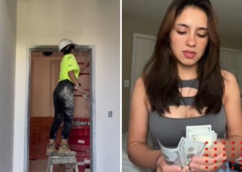 Mujer gana más de 17 mil semanales pintando casas en EU