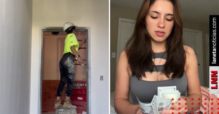 Mujer gana más de 17 mil semanales pintando casas en EU