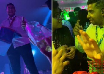 VIDEO: Captan a Paco el de las empanadas mesereando en antro