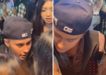 Joven rechaza beso de Yahritza en el antro (VIDEO)