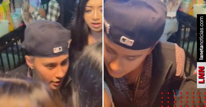 Joven rechaza beso de Yahritza en el antro (VIDEO)