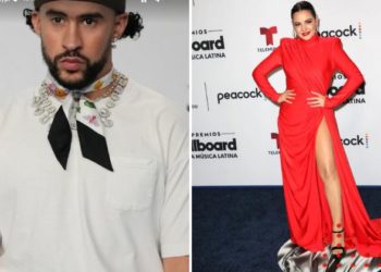 Bad Bunny niega beso a Maite Perroni en entrega de premios