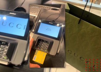 Mujer compra en Gucci con tarjeta Coppel y sorprende a todos