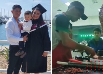 Hombre paga universidad a esposa vendiendo tacos (VIDEO)