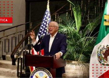 Embajador Ken Salazar se pronuncia tras DANS México-EU