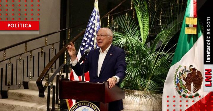 Embajador Ken Salazar se pronuncia tras DANS México-EU