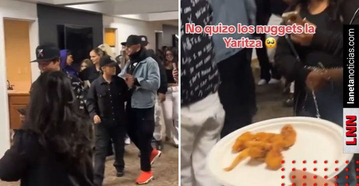 Ofrecen 'chicken náguets' a Yahritza y los desprecia (VIDEO)