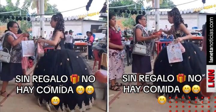 Quinceañera condiciona a invitados y desata polémica (VIDEO)