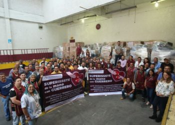 Intensifica Issste apoyo con 10 toneladas de víveres para Acapulco