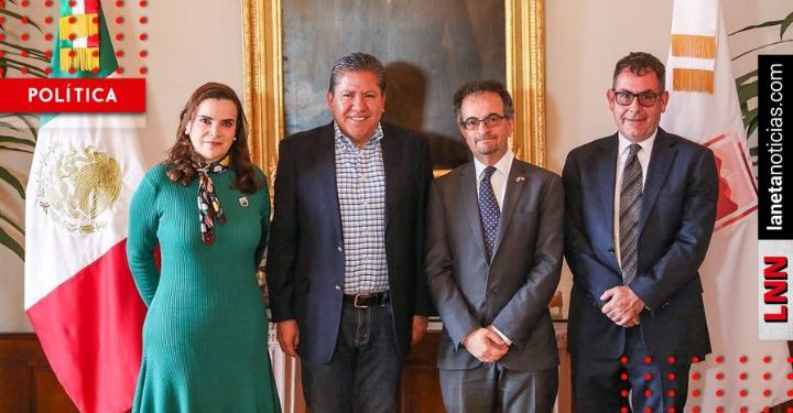David Monreal se reúne con embajador de Reino Unido
