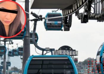 Jóvenes se graban a bordo del cablebús y video se viraliza