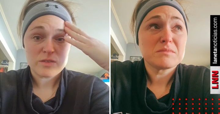 Mujer llora porque no le alcanza para mantener a su familia