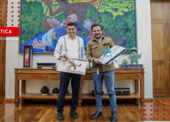 Salomón Jara se reúne con Zoé Robledo para analizar inicio de IMSS-Bienestar