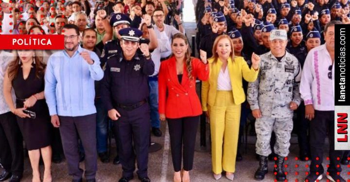 Evelyn Salgado acude a clausura de cursos policiales