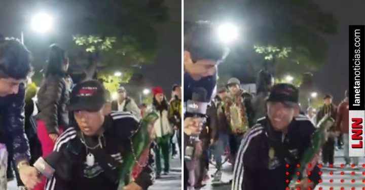 Joven llega de rodillas a Basílica de Guadalupe (VIDEO)