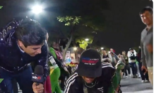 Joven llega de rodillas a Basílica de Guadalupe (VIDEO)