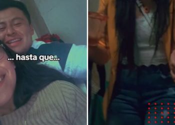 Empleado lleva a su novia a posada del trabajo (VIDEO)