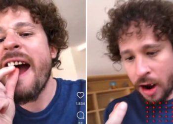 Luisito Comunica se saca los dientes en pleno live (VIDEO)