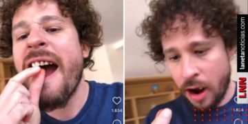 Luisito Comunica se saca los dientes en pleno live (VIDEO)