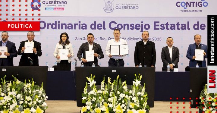 Mauricio Kuri preside sesión de Consejo Estatal de Seguridad