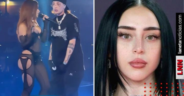 Peso Pluma vive incómodo momento en concierto con Anitta