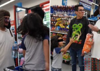 Ricardo Pérez de 'La Cotorrisa' regala despensa y juguetes