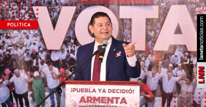 ‘Puebla ya decidió y estamos listos’, lanza Alejandro Armenta