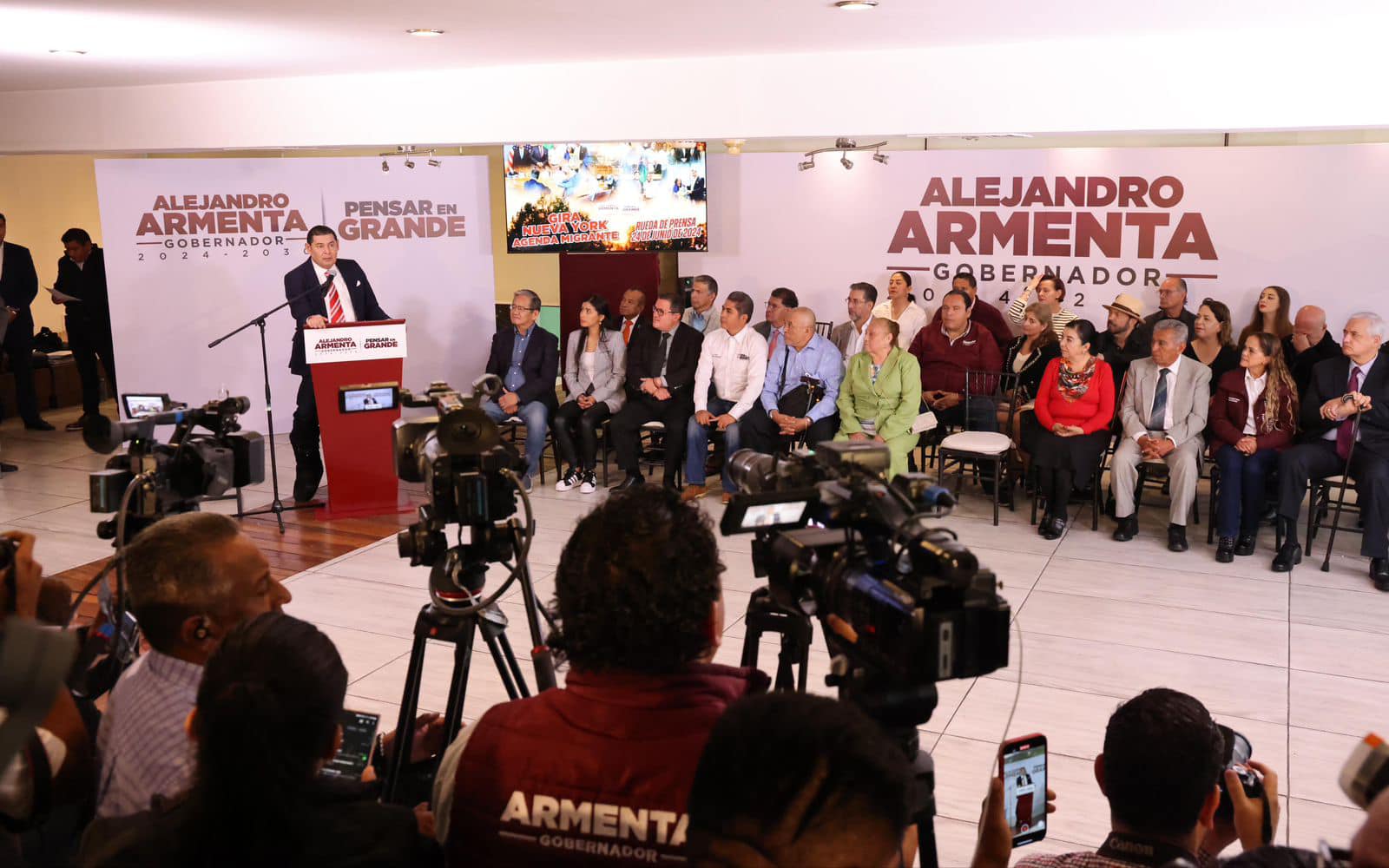 Puebla: Alejandro Armenta designa comisiones de transición