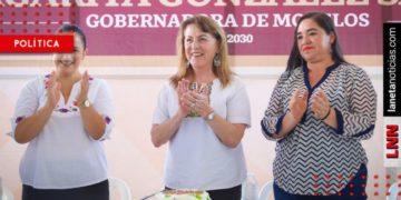 Margarita González Saravia visita comunidad de Huecahuaxco