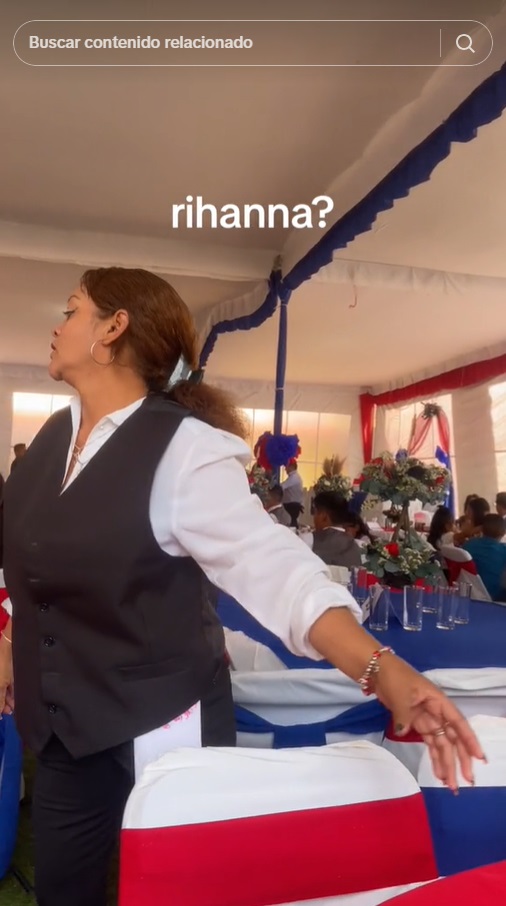 Captan a mesera que se parece a Rihanna y se hace viral