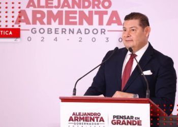 Alejandro Armenta anuncia la Universidad de las Fuerzas Policiales en Puebla