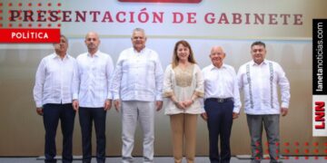 Margarita González presenta a integrantes de Gabinete