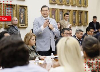 Alejandro Armenta celebra aprobación de nueva ley orgánica