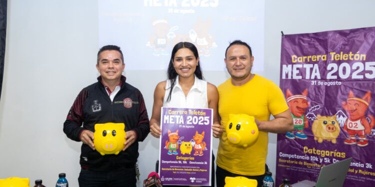 Gobierno del Estado de Colima invita a la carrera Teletón, para contribuir a tener un CRIT en el estado