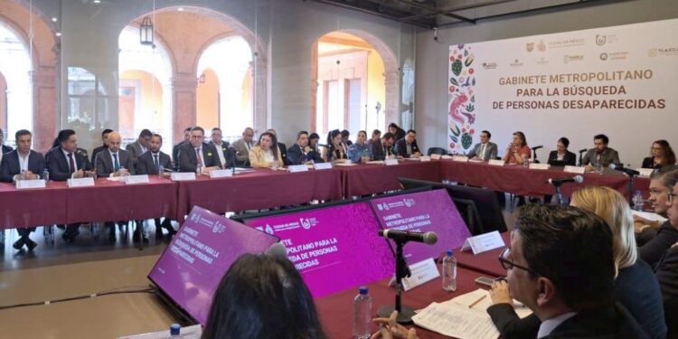 Tlaxcala participa en el gabinete metropolitano de búsqueda de personas desaparecidas en la CDMX