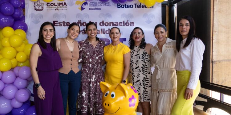 Gobierno del Estado de Colima, Voluntariado de UdeC y AMMEEC realizan desayuno en beneficio del Teletón