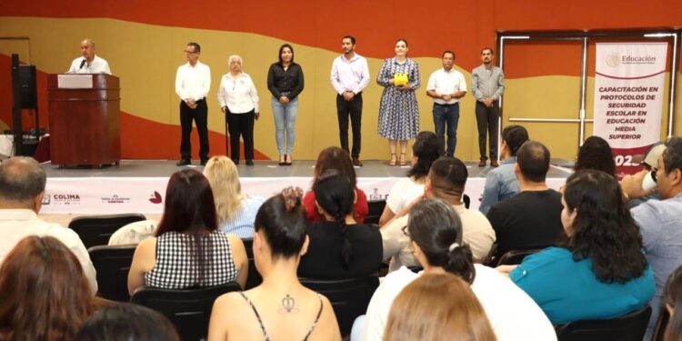 Concluye Jornada de Capacitación sobre Protocolos de Seguridad Escolar en Educación Básica y Media Superior