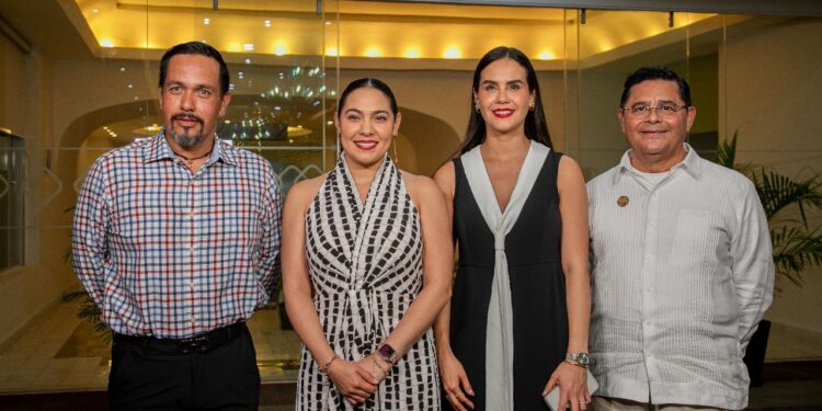 La gobernadora Indira Vizcaíno destaca coordinación de 3 órdenes de gobierno para el desarrollo del Puerto de Manzanillo, en 6° aniversario de Copoma
