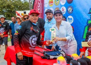 Teacapán brilla en el 1er. Torneo de Pesca Deportiva de Orilla