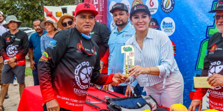 Teacapán brilla en el 1er. Torneo de Pesca Deportiva de Orilla